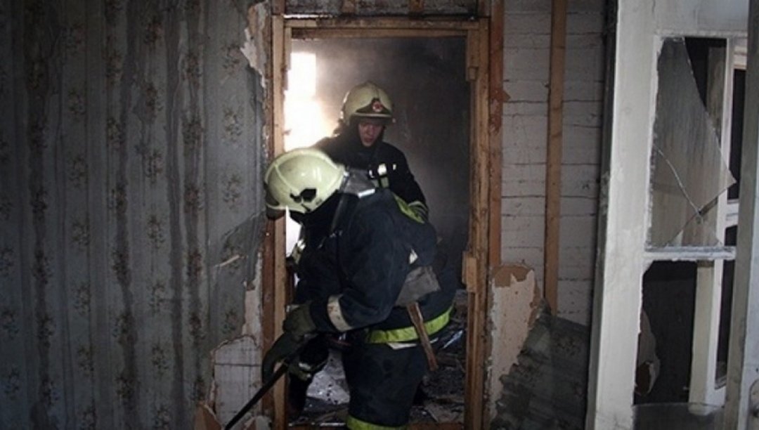 Пожар в квартире в городском округе Коломна